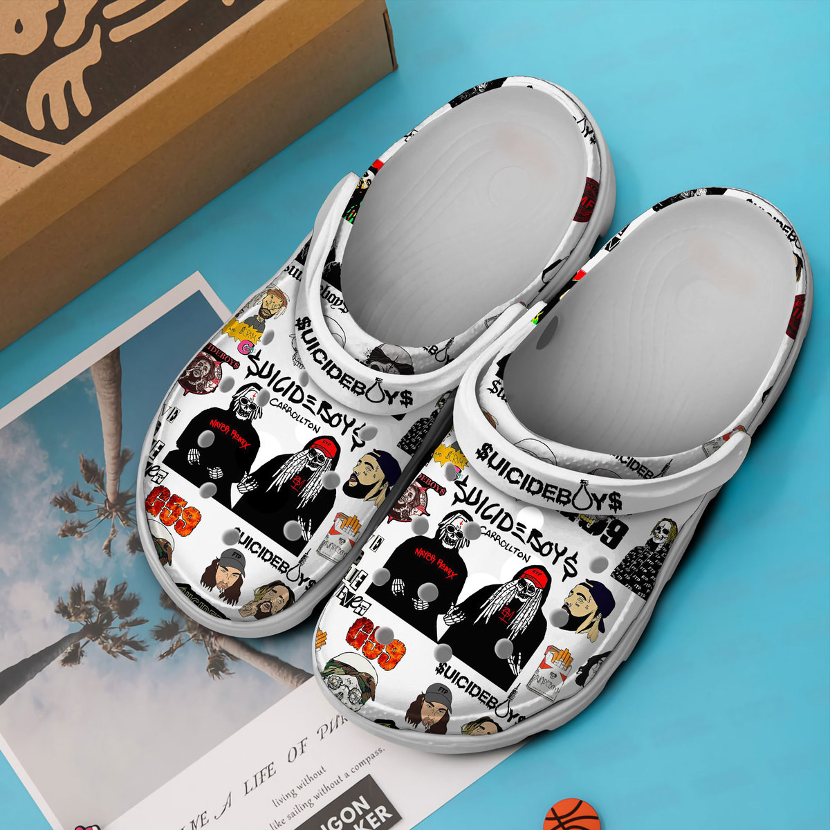 $Uicideboy$ Music Crocs Comfortable For Men Women And Kids