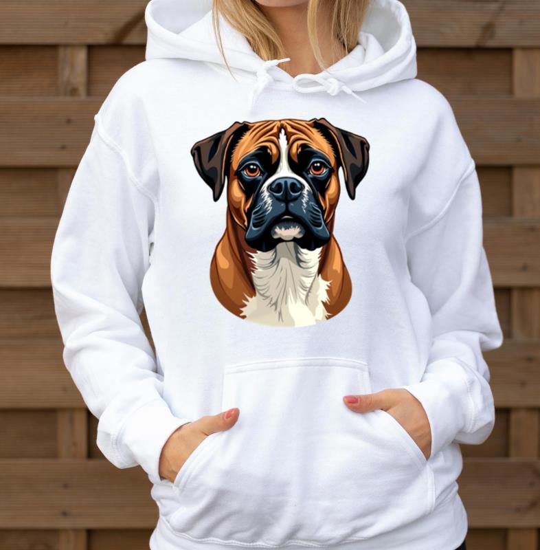 “Boxer” – Bold & Beautiful Dogs - Unisex Hoodie