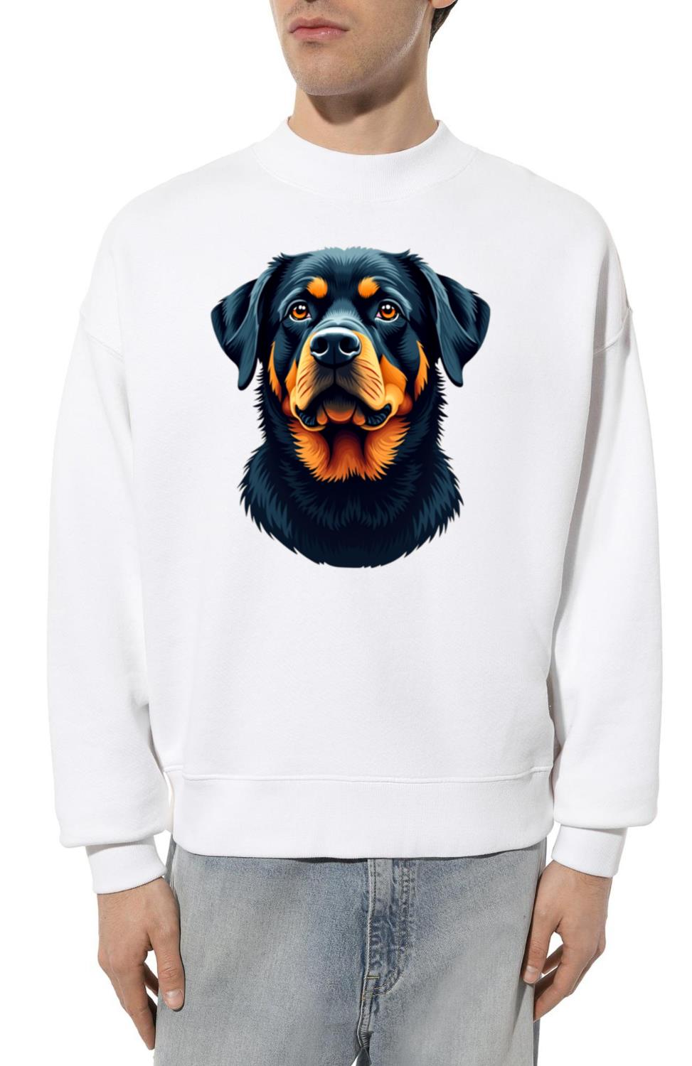 “Rottweiler” – Bold & Beautiful Dogs - Unisex Sweatshirt