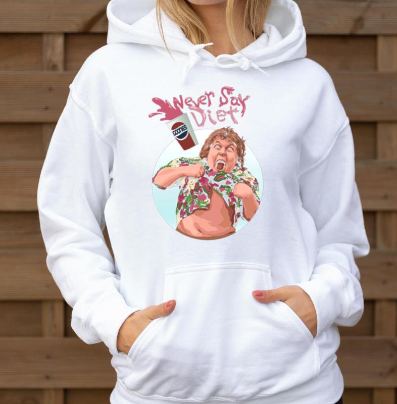 (00752_goonies_never_say_diet) - Unisex Hoodie