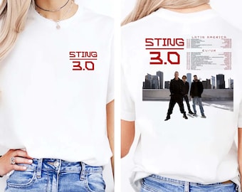 Sting 3.0 Tour Tee Sting 2025 Tour Shirt