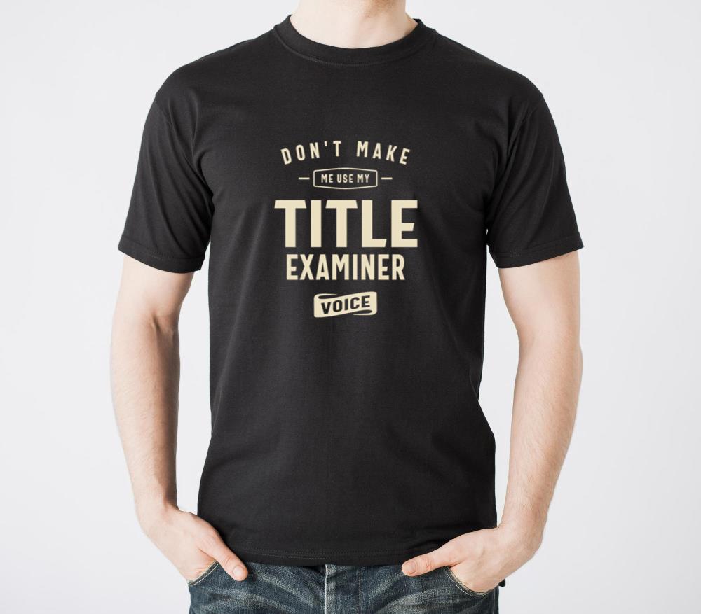 06 title examiner T-Shirts