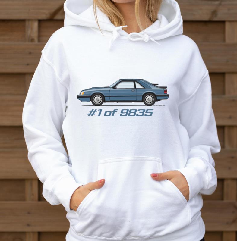 1 Dark Academy Blue Glow - Unisex Hoodie