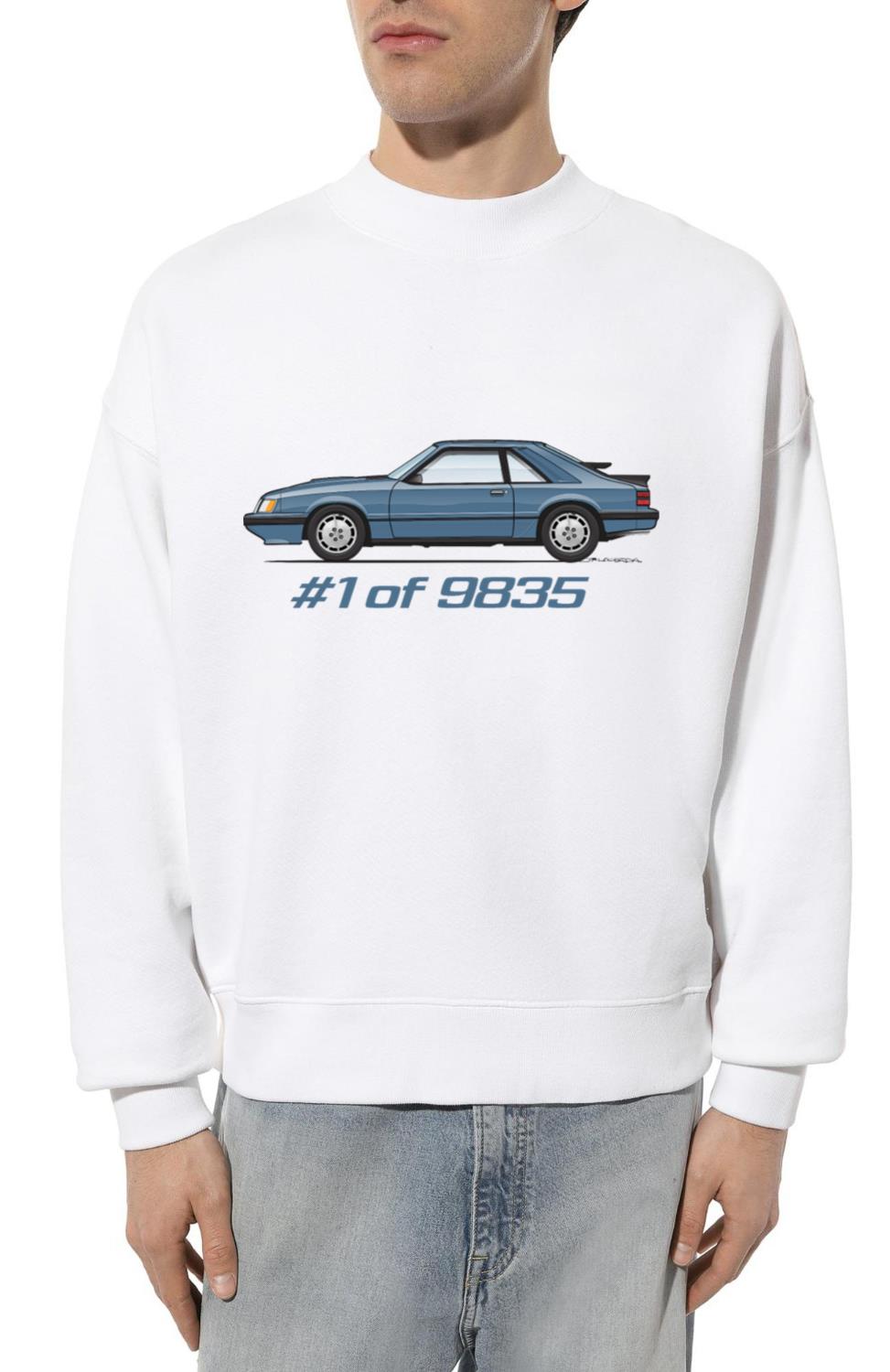 1 Dark Academy Blue Glow - Unisex Sweatshirt