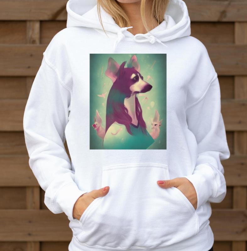1 Dog Mom - Unisex Hoodie