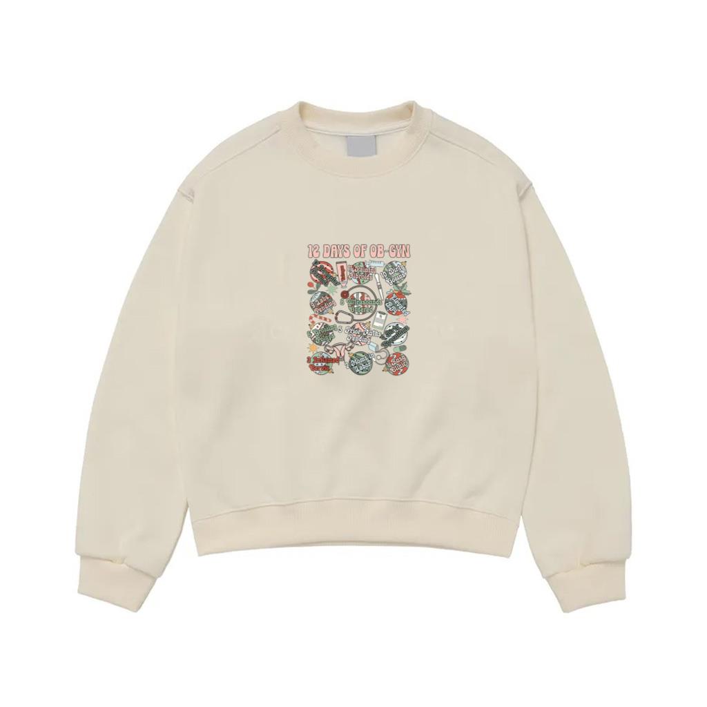 12 Day Of OB-GYN Labor And Delivery OB Nurse Christmas 3