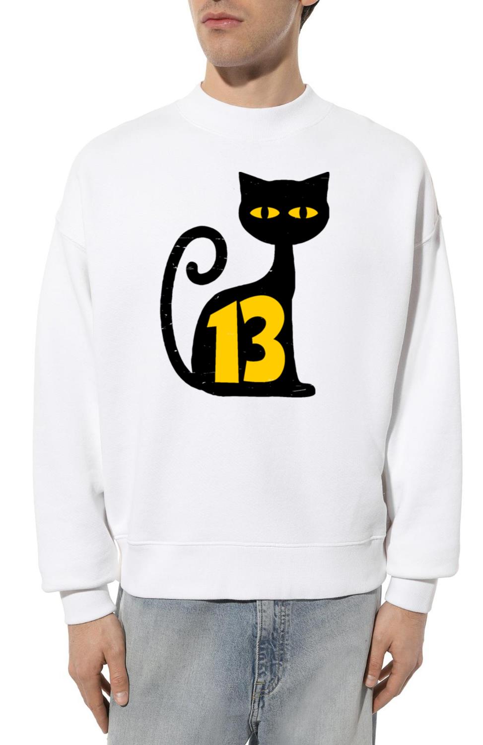13 cat - Unisex Sweatshirt