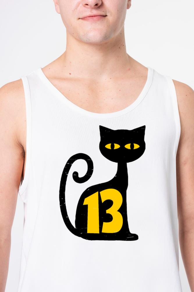 13 cat - Unisex Tank Top