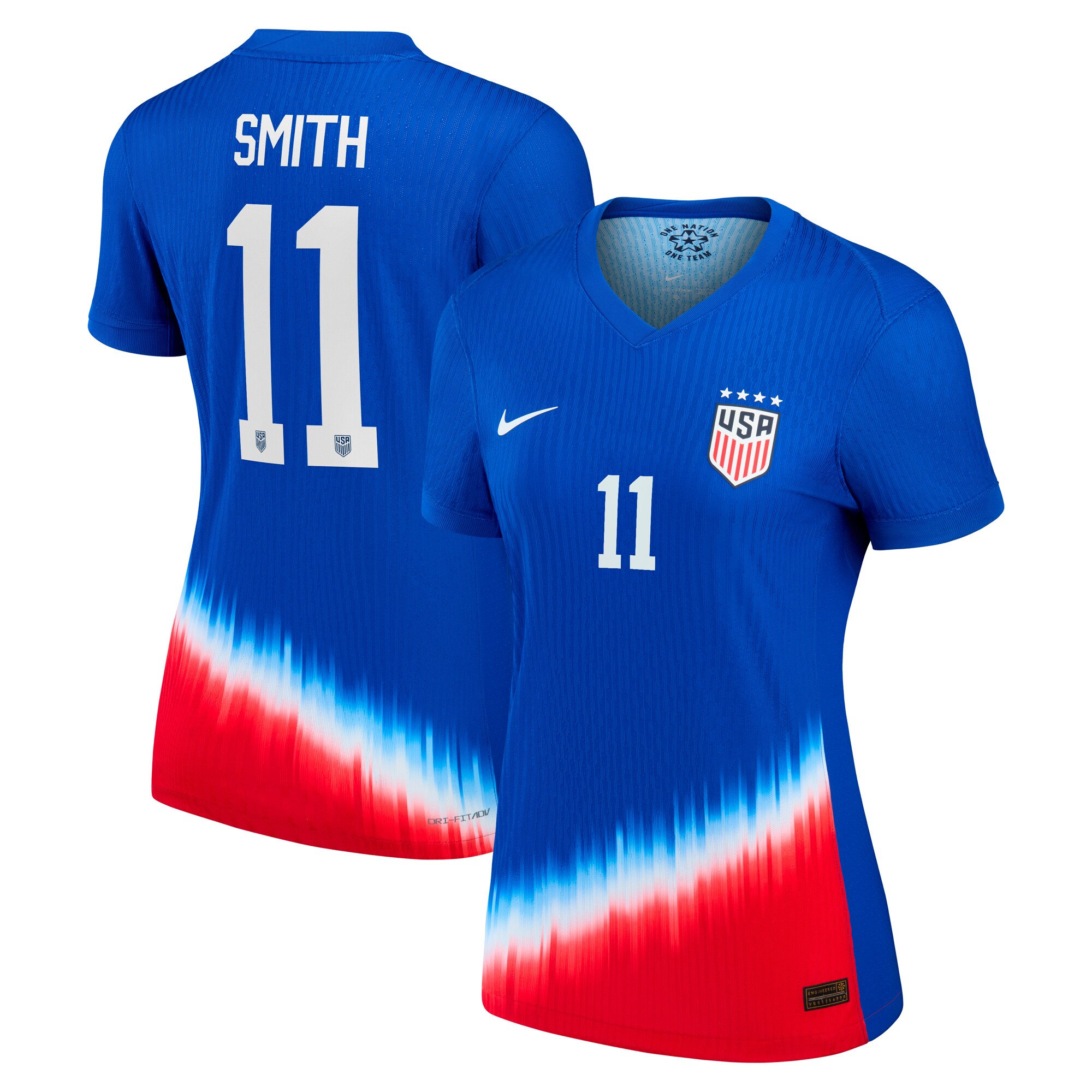 Sophia Smith USWNT Women’s 2024 Away Match Player Jersey Royal
