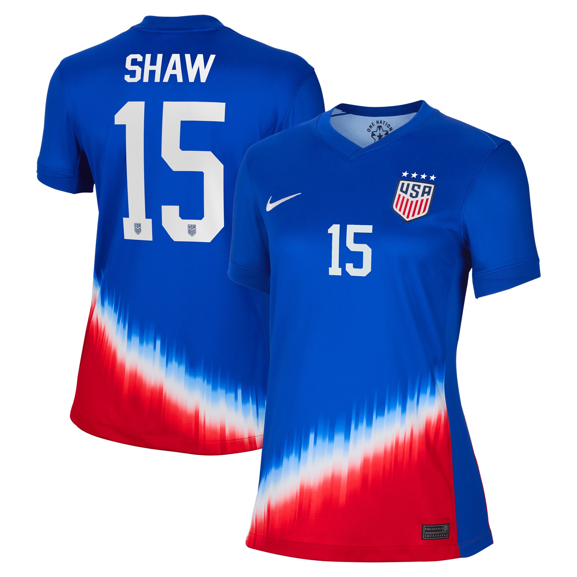 Jaedyn Shaw USWNT Women’s 2024 Away Jersey – Royal