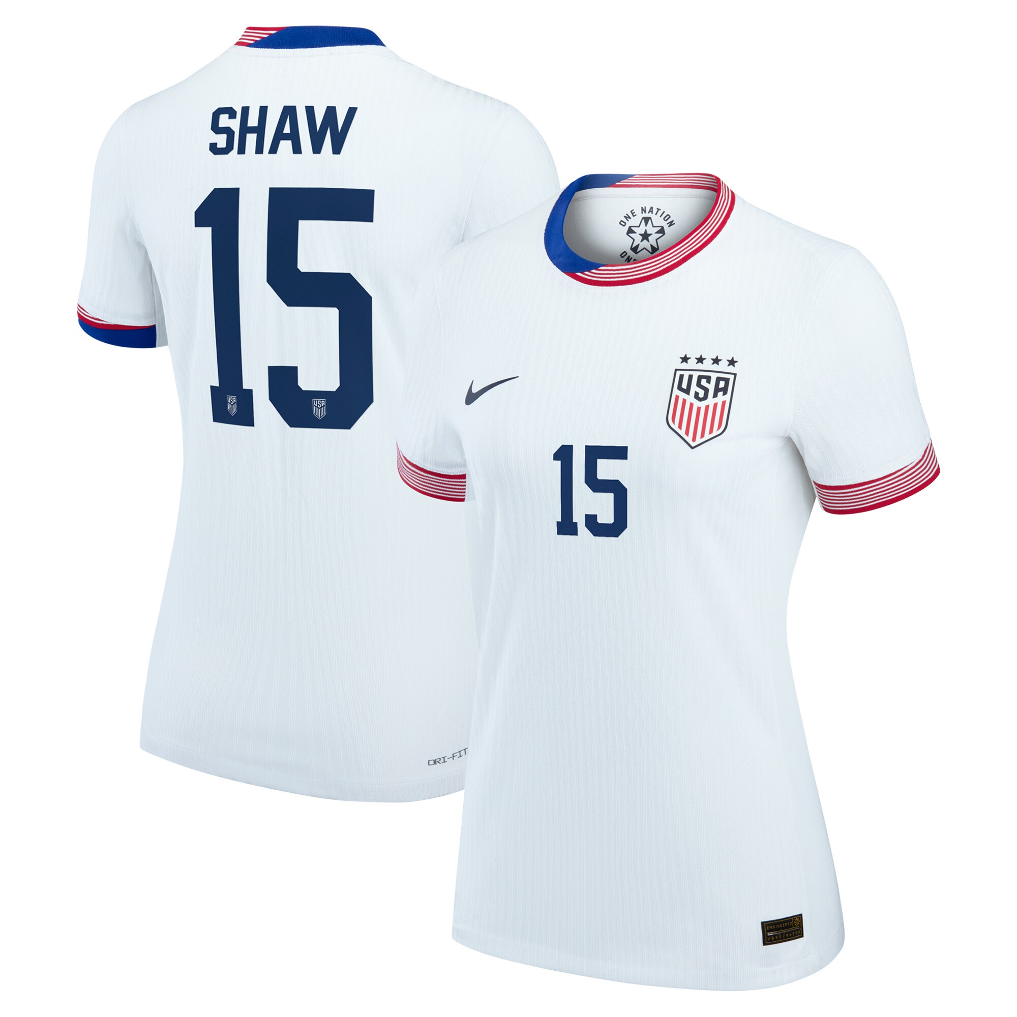 Jaedyn Shaw USWNT Women’s 2024 Home Jersey – White