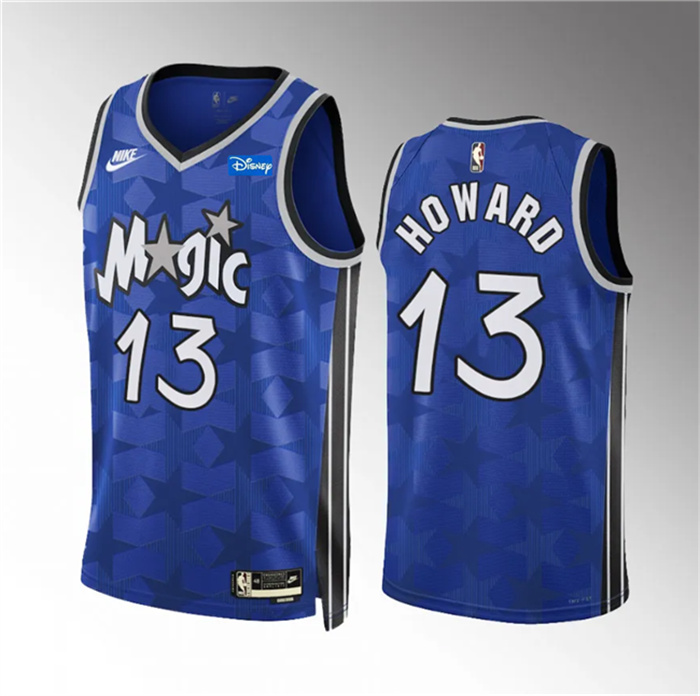 Men Orlando Magic 13 Jett Howard Blue 2023 24 Classic Edition Stitched Basketball
