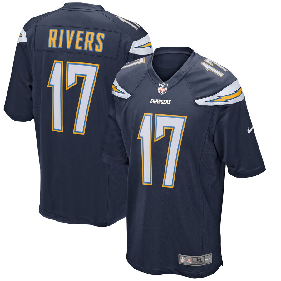 Philip Rivers Los Angeles Chargers Nike Home Game Jersey – Navy