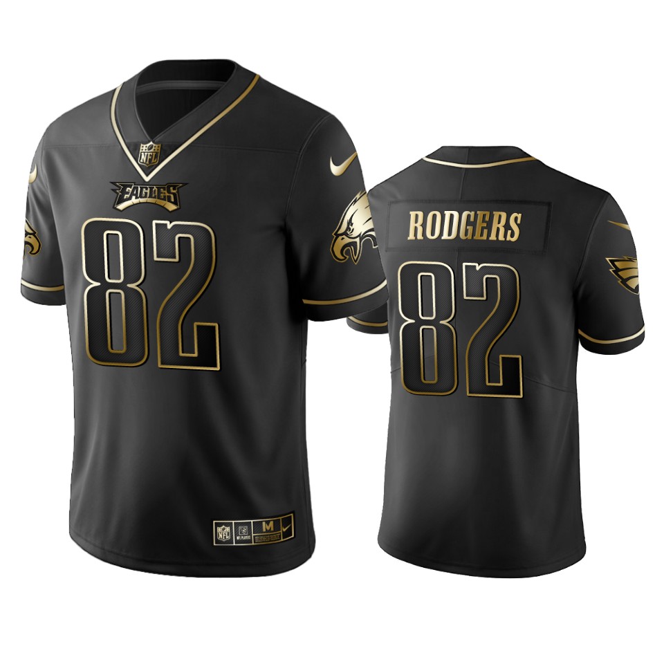 Philadelphia Eagles Richard Rodgers Black Golden Edition 2019 Vapor Untouchable Limited Jersey – Men’s