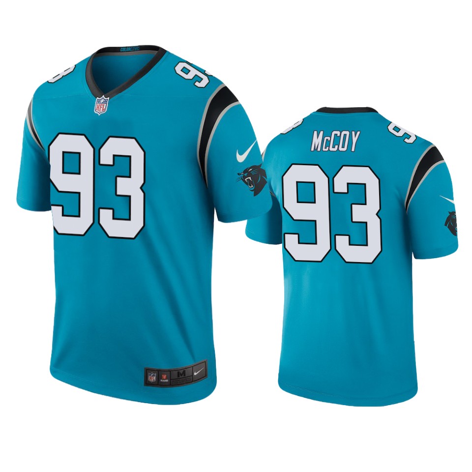 Carolina Panthers Gerald McCoy Blue Color Rush Legend Jersey – Men’s