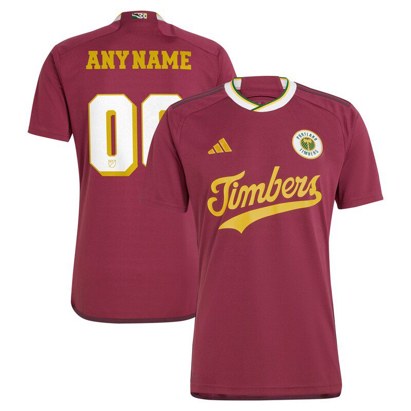Portland Timbers 2024 Archive Custom Jersey – Red