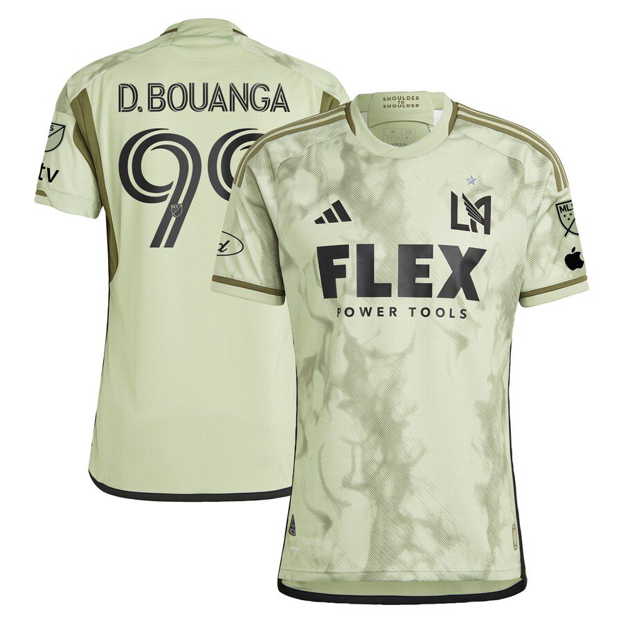 Denis Bouanga LAFC 2024 Smokescreen Player Jersey – Green