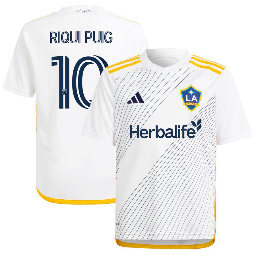 Riqui Puig LA Galaxy Youth 2024 Angeleno Kit Player Jersey – White
