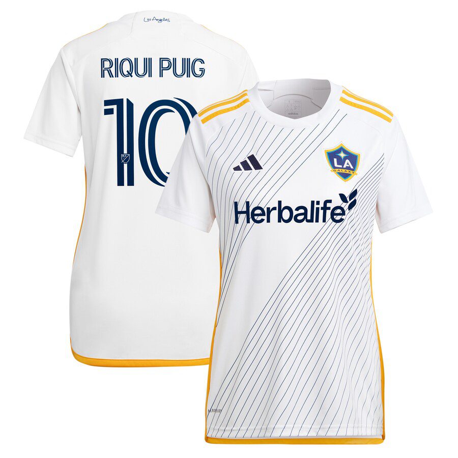 Riqui Puig LA Galaxy Women’s 2024 Angeleno Kit Player Jersey – White