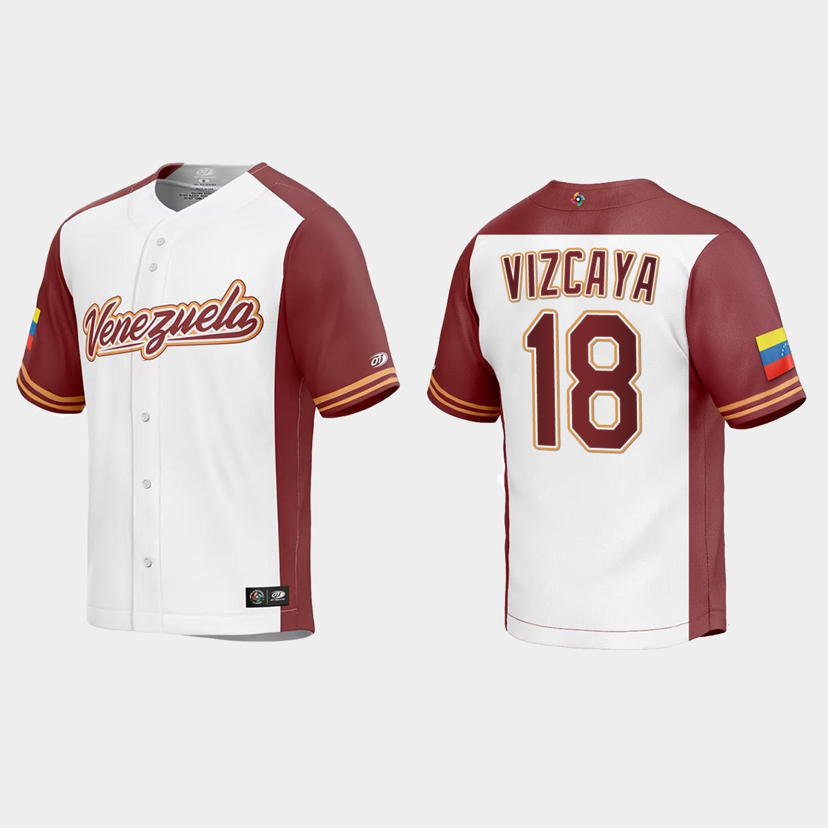 MLB Anthony Vizcaya Venezuela 2023 World Classic Jersey – White