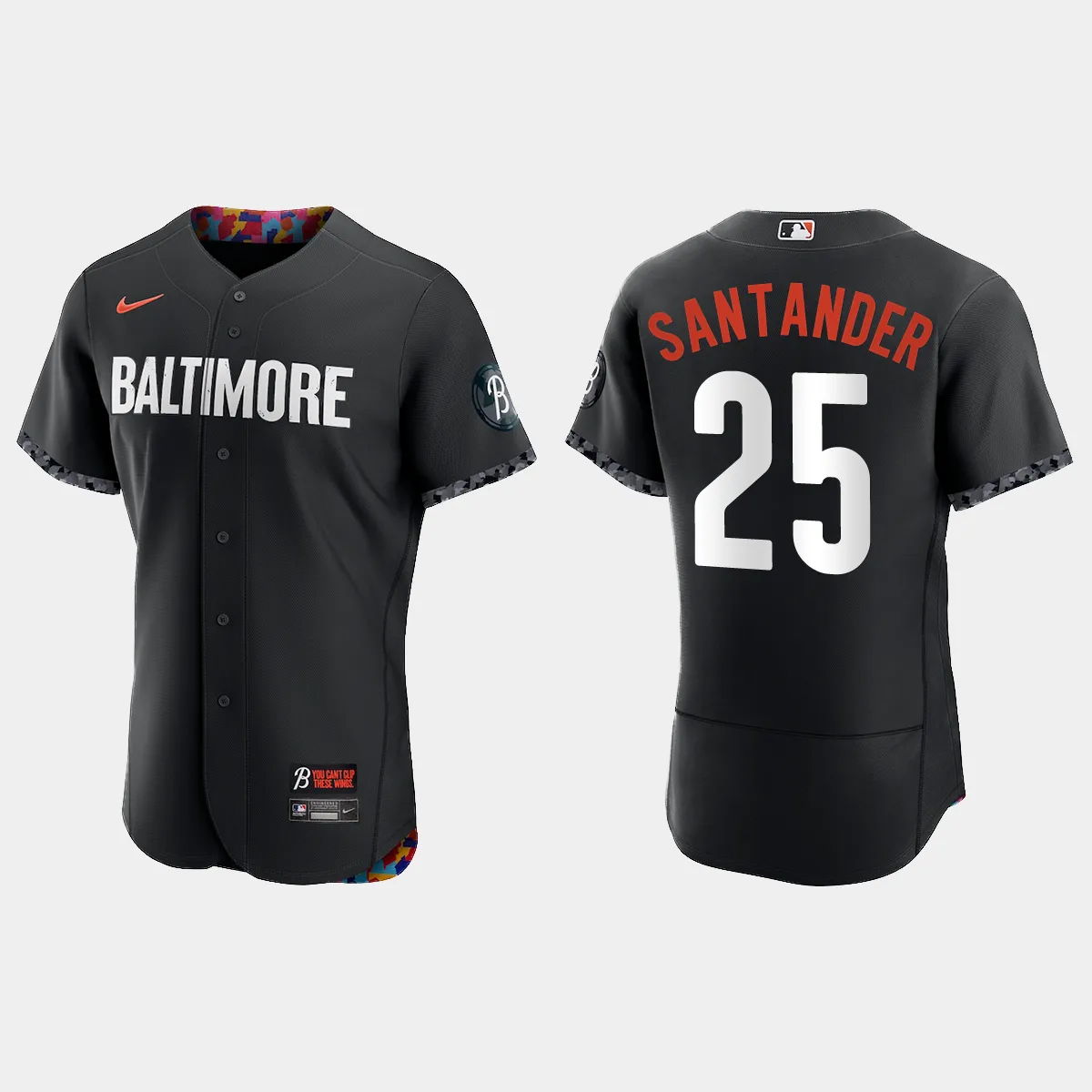 MLB Anthony Santander Baltimore Orioles 2023 City Connect Jersey – Black