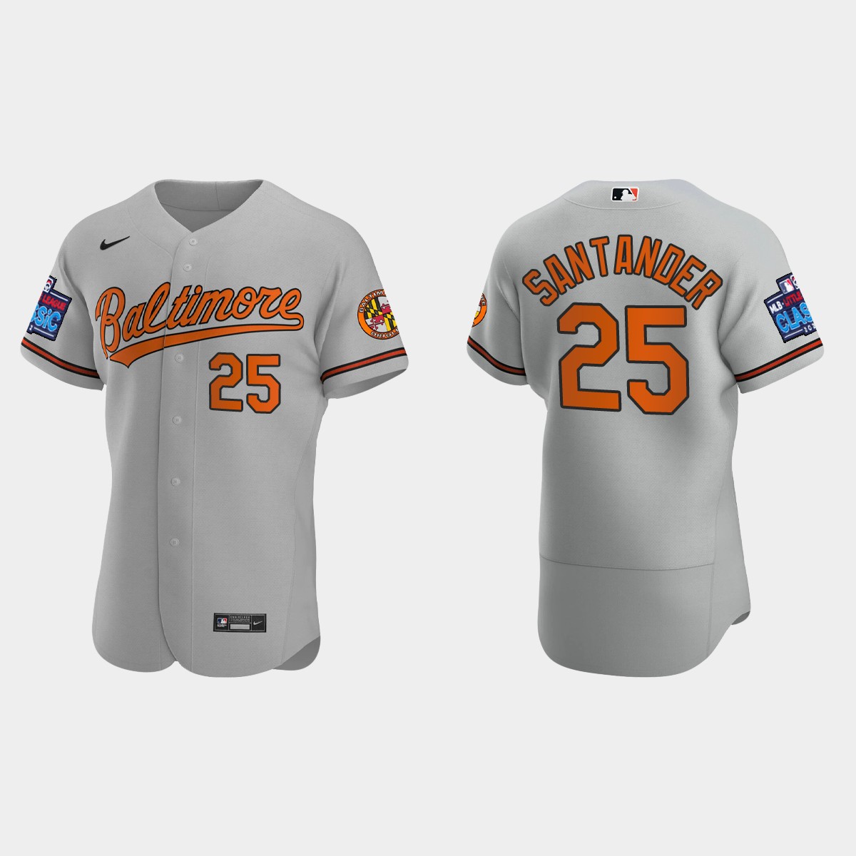MLB Anthony Santander Baltimore Orioles 2022 Little League Classic Jersey – Gray