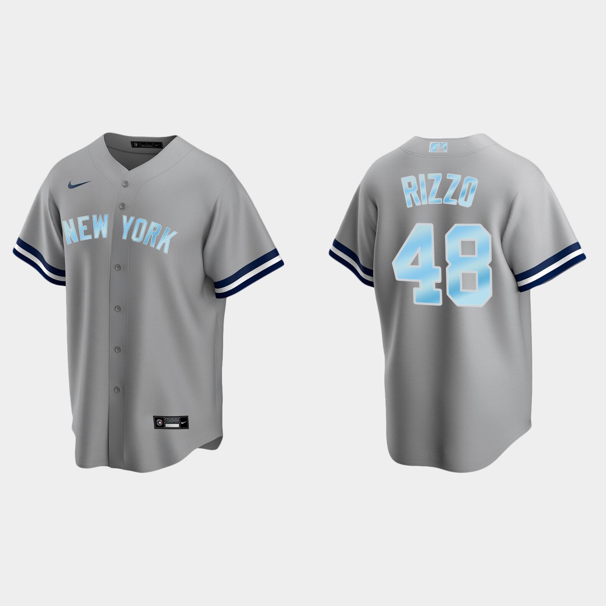 MLB Anthony Rizzo New York Yankees 2022 Father’s Day Gift Jersey – Gray