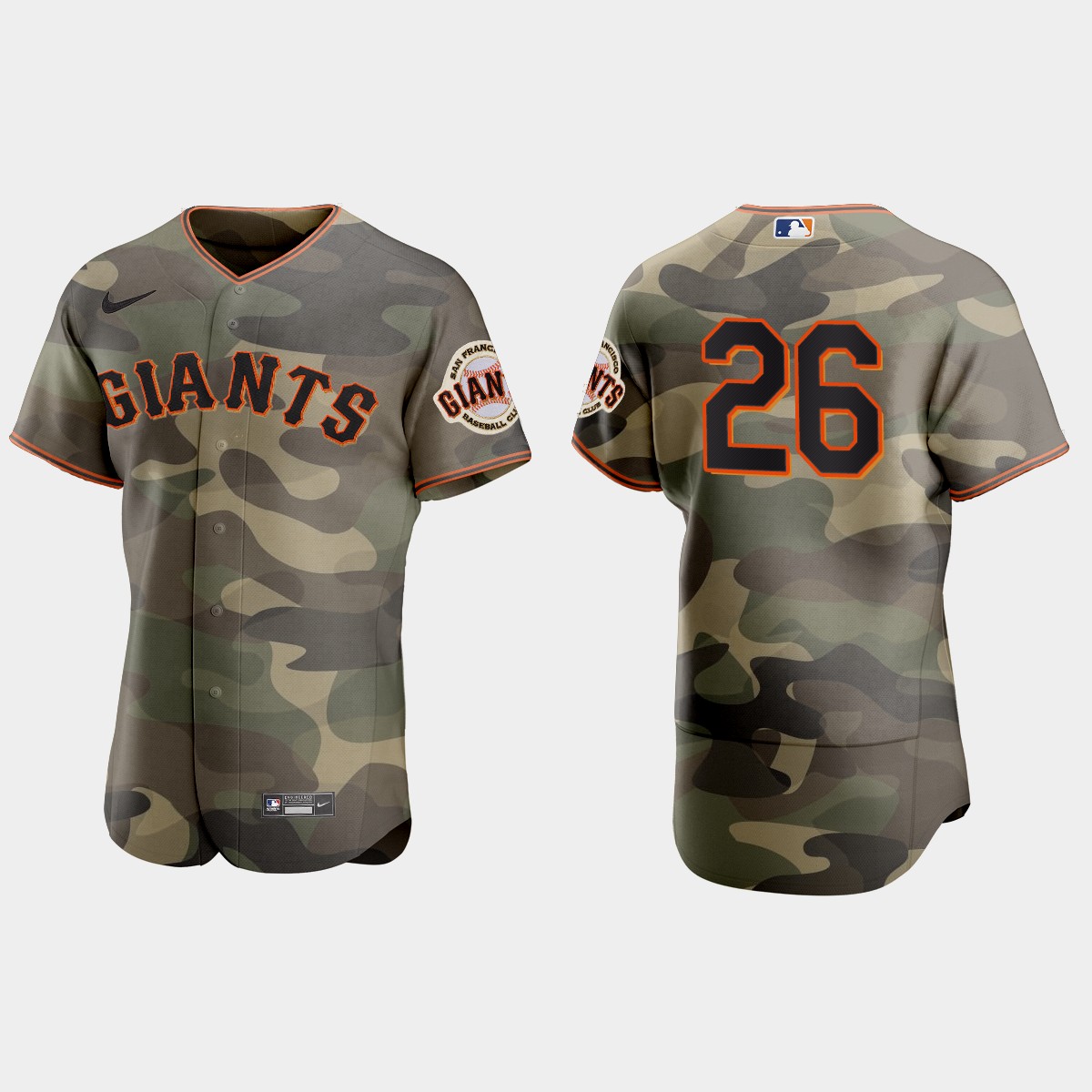 MLB Anthony DeSclafani San Francisco Giants 2021 National Armed Forces Day Jersey – Camo