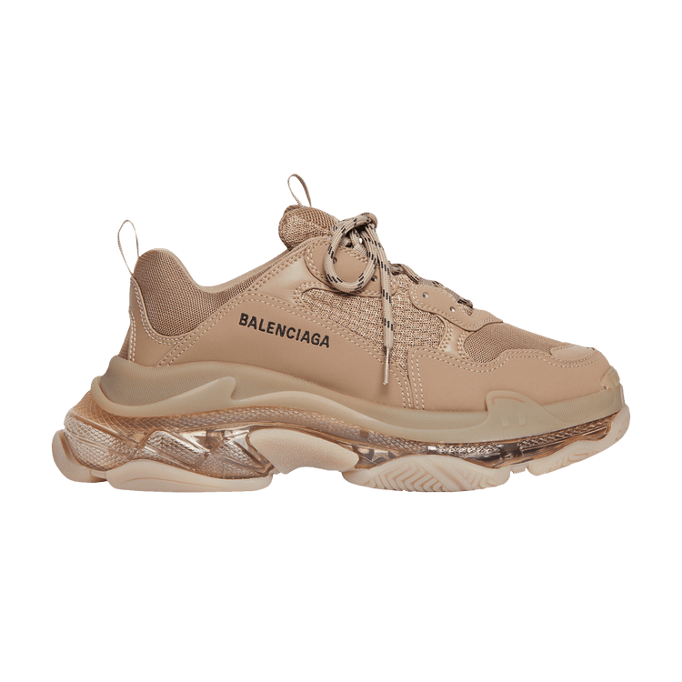 Balenciaga Triple S Sneaker ‘Clear Sole – Light Brown’