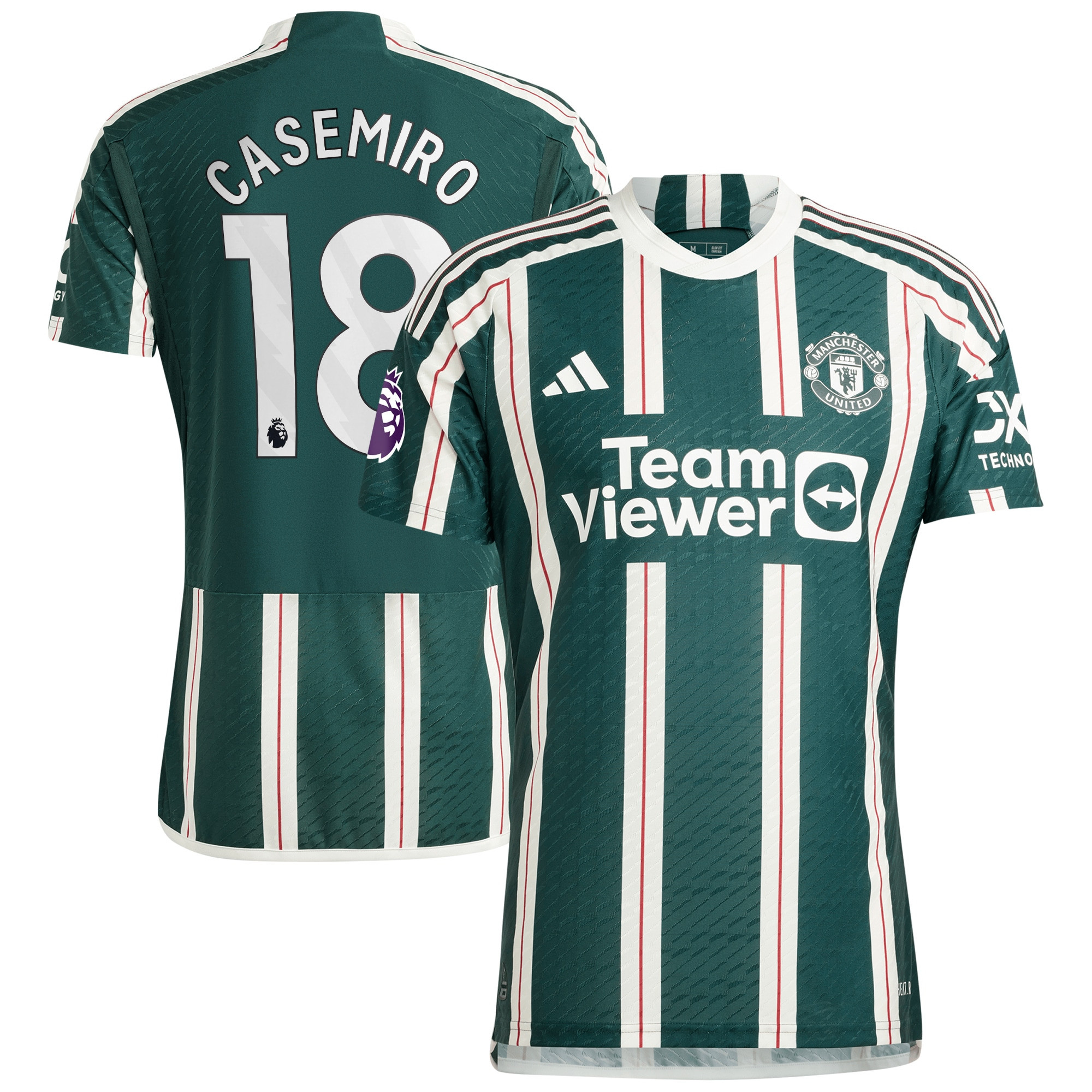 Casemiro 18 Manchester United 2023/24 Away Jersey – Men, Green