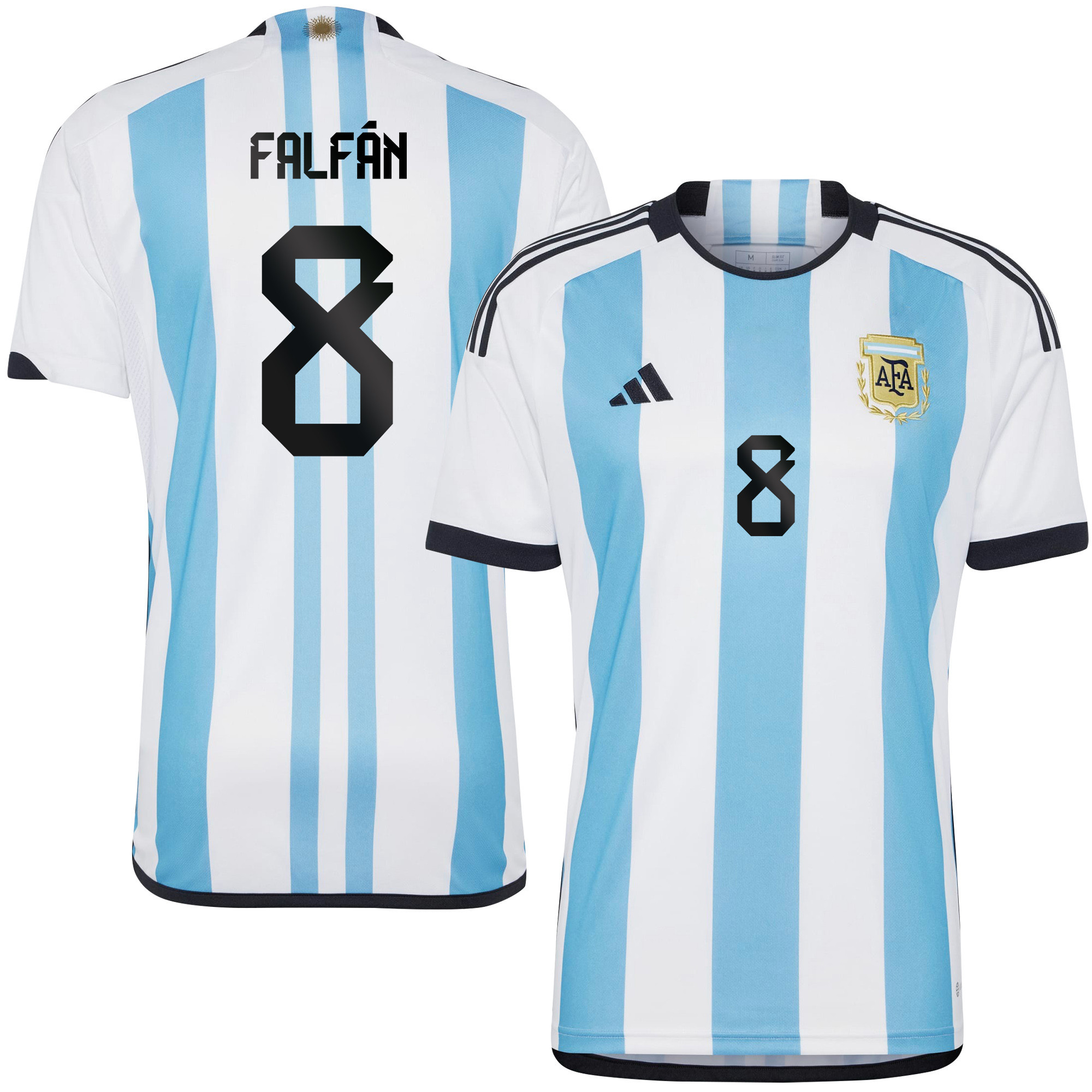 Daiana Falfn 8 Argentina Women's National Team 2023-24 World Cup Home Men Jersey