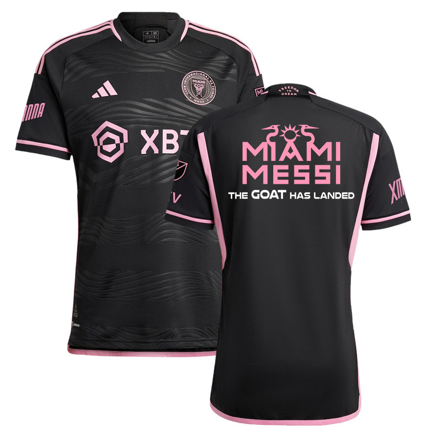 Lionel Messi Inter Miami FC The Goat Has Landed 2023 Men Away Jersey – Player Version