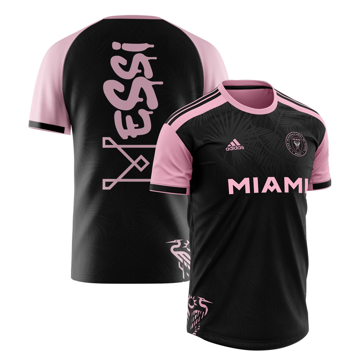 Lionel Messi's Brilliance Inter Miami FC 2023 Men Jersey – Saintetixx Concept, Black/Pink