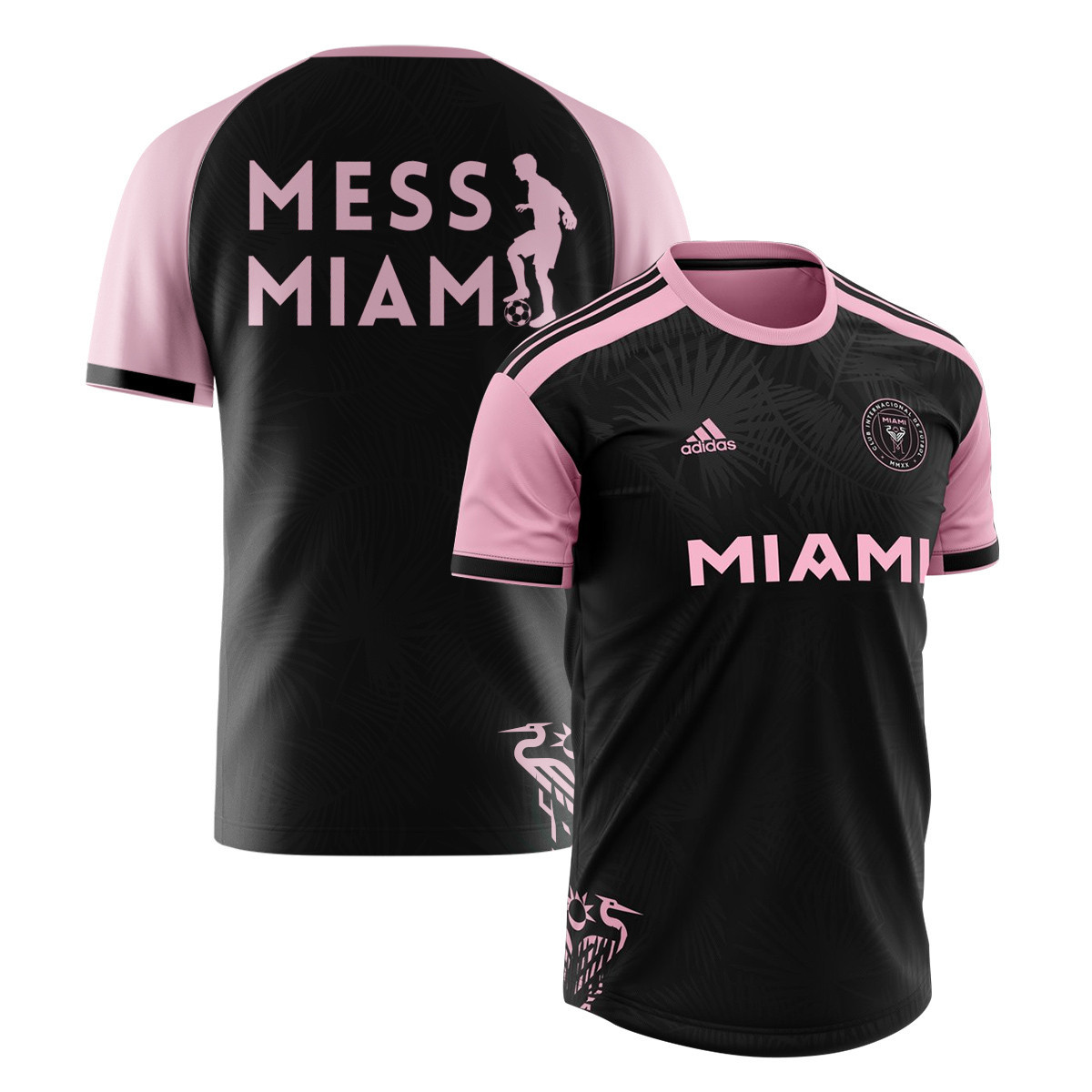 Lionel Messi 10 The Magic of Inter Miami FC 2023 Men Jersey – Saintetixx Concept, Black/Pink