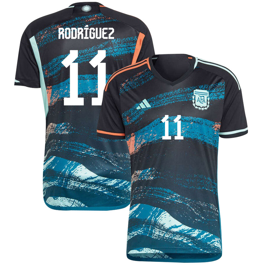 Yamila Rodrguez 11 Argentina Women's National Team 2023-24 World Cup Away Men Jersey
