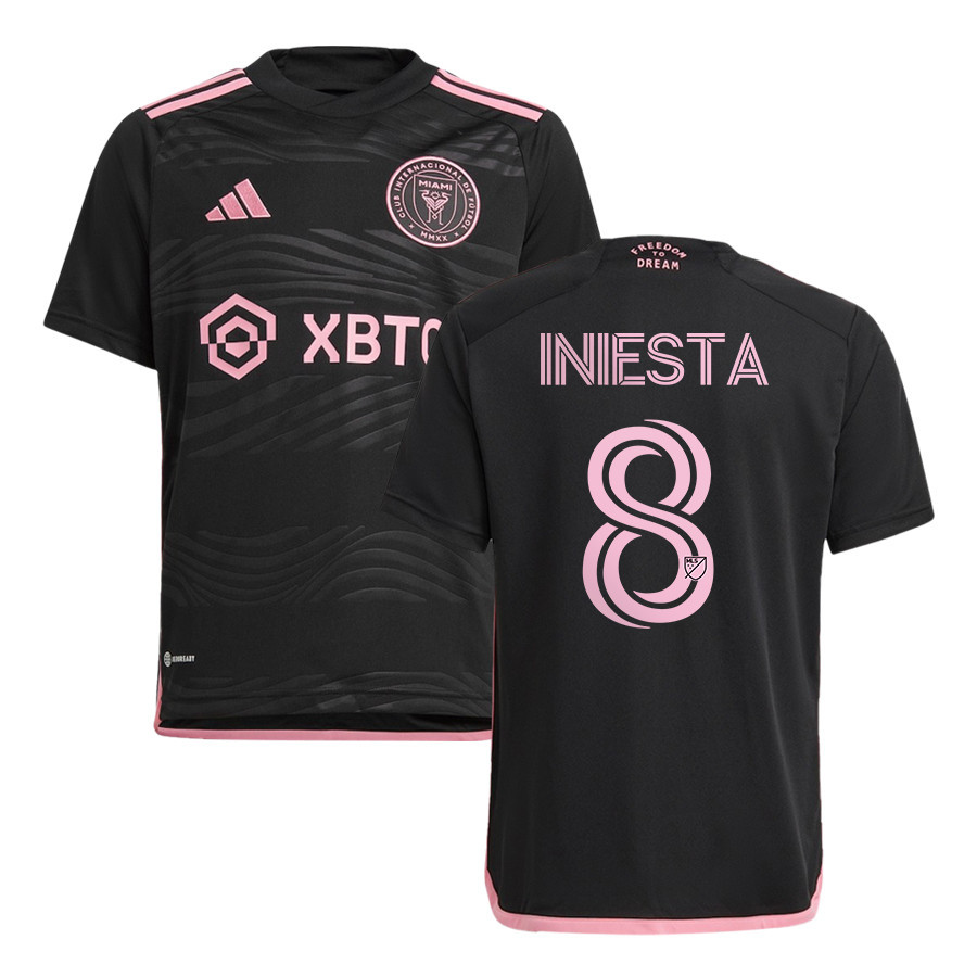 Andrs Iniesta 8 Inter Miami FC 2023/24 Away Jersey – YOUTH