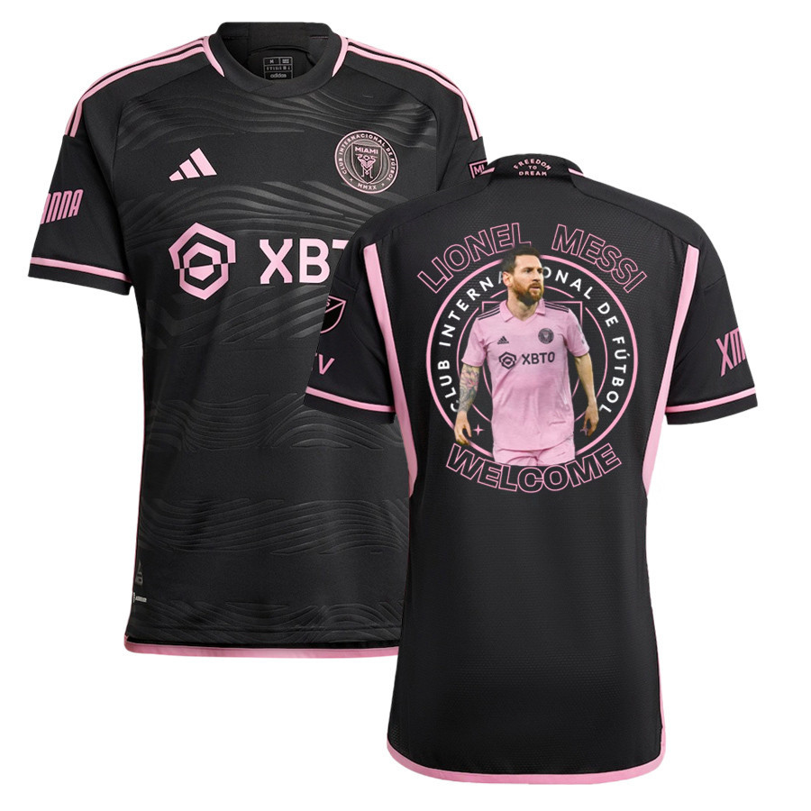 Lionel Messi Journey With Inter Miami 2023 Men Away Jersey – Player Version