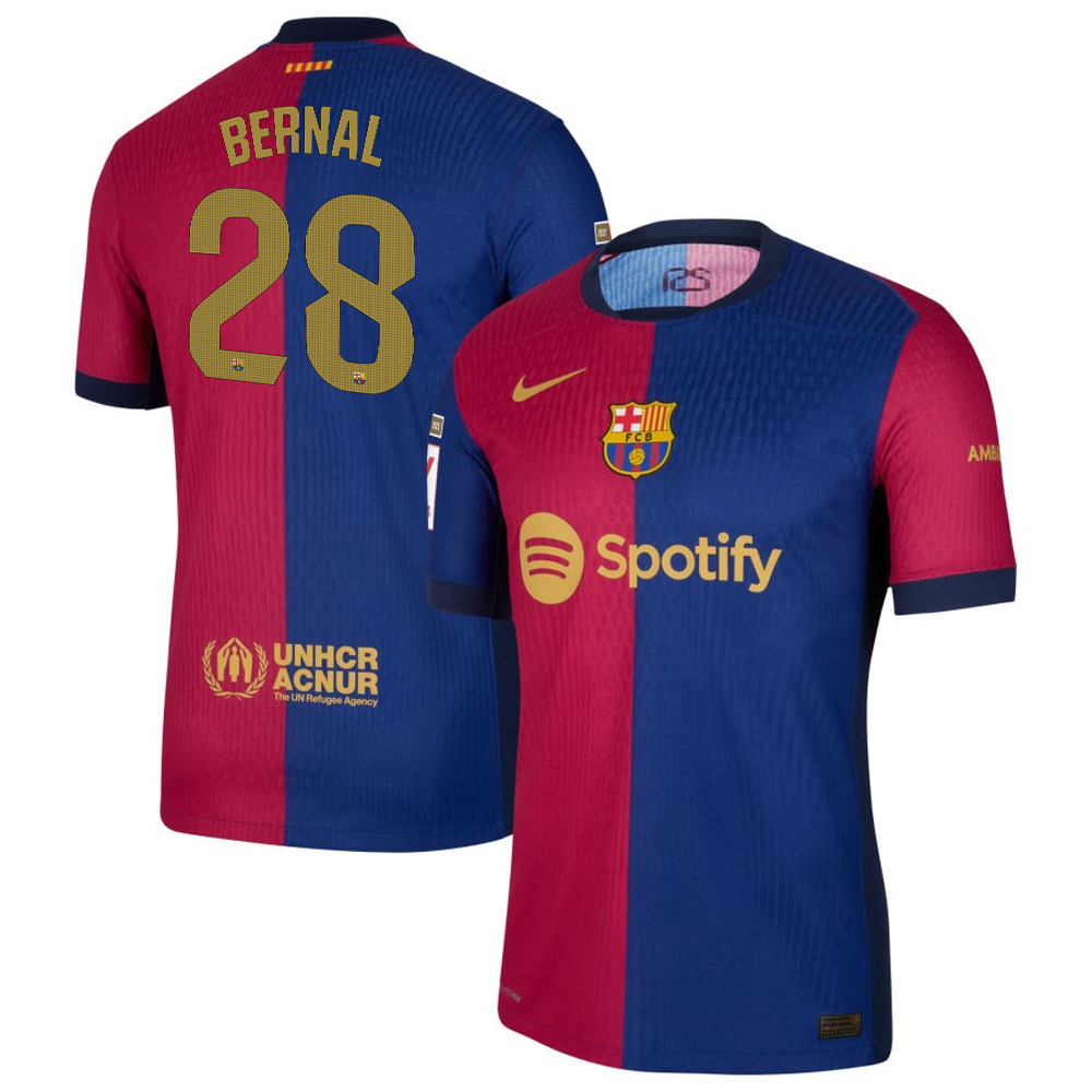 Pau Vctor #18 Barcelona 2024/25 Home Jersey