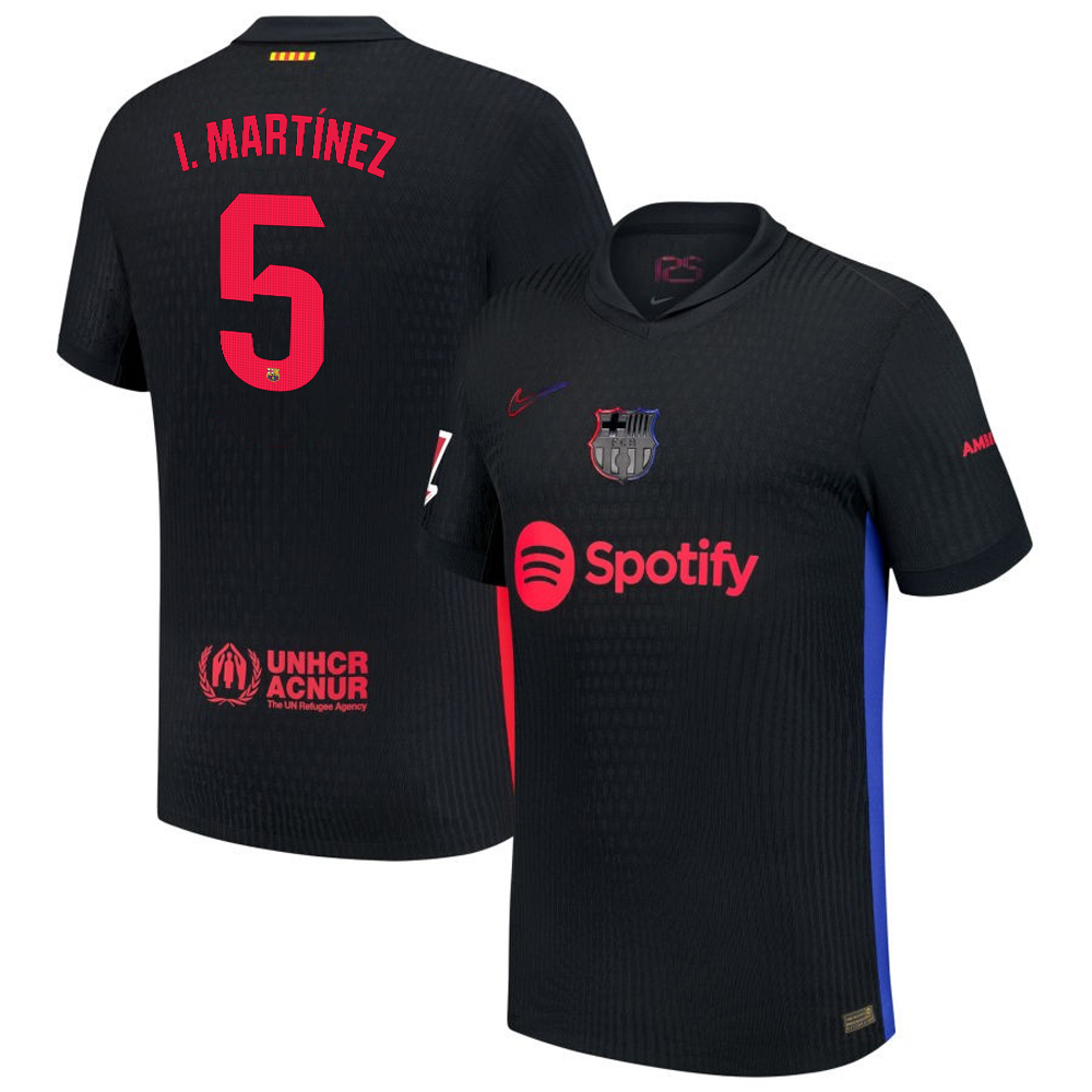 Iigo Martnez #5 Barcelona 2024/25 Away Jersey