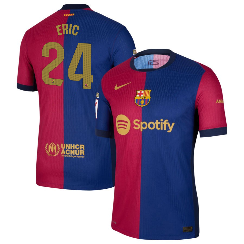 Eric Garca #24 Barcelona 2024/25 Home Jersey