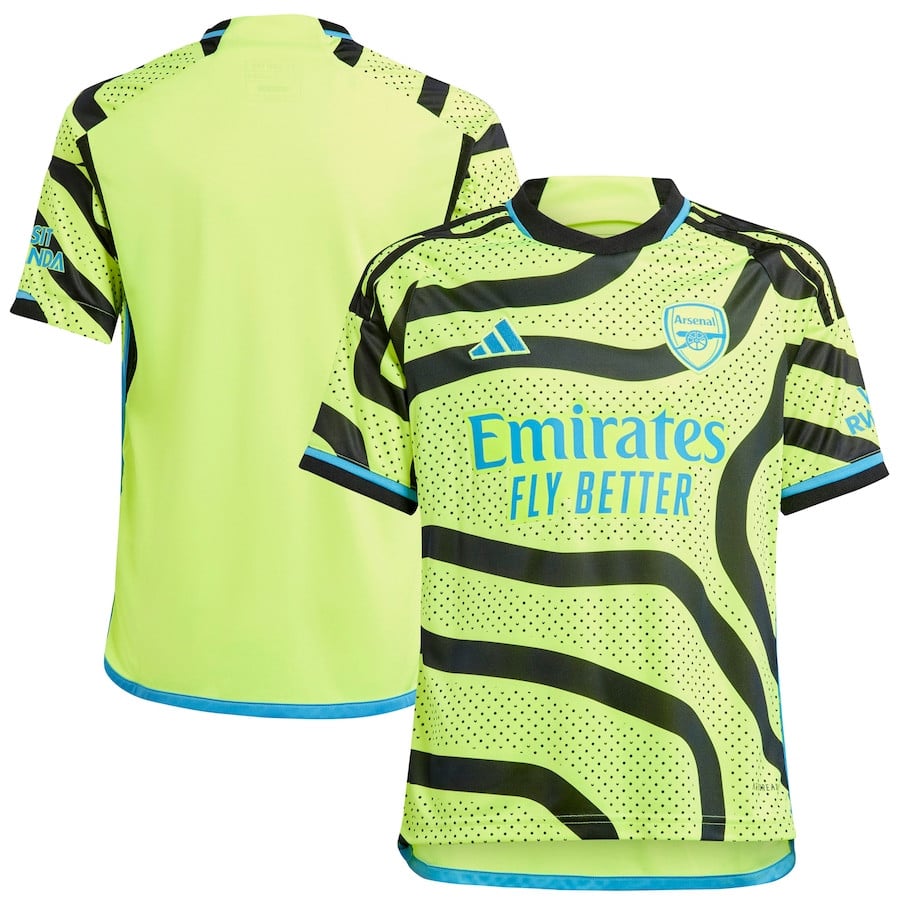 Arsenal 2023/24 Away Youth Jersey – Yellow
