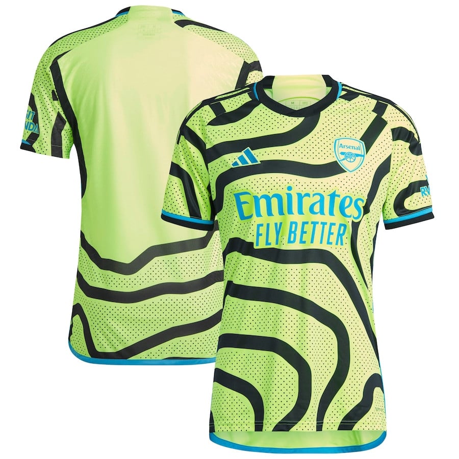 Arsenal 2023/24 Away Men Player Jersey – Yellow