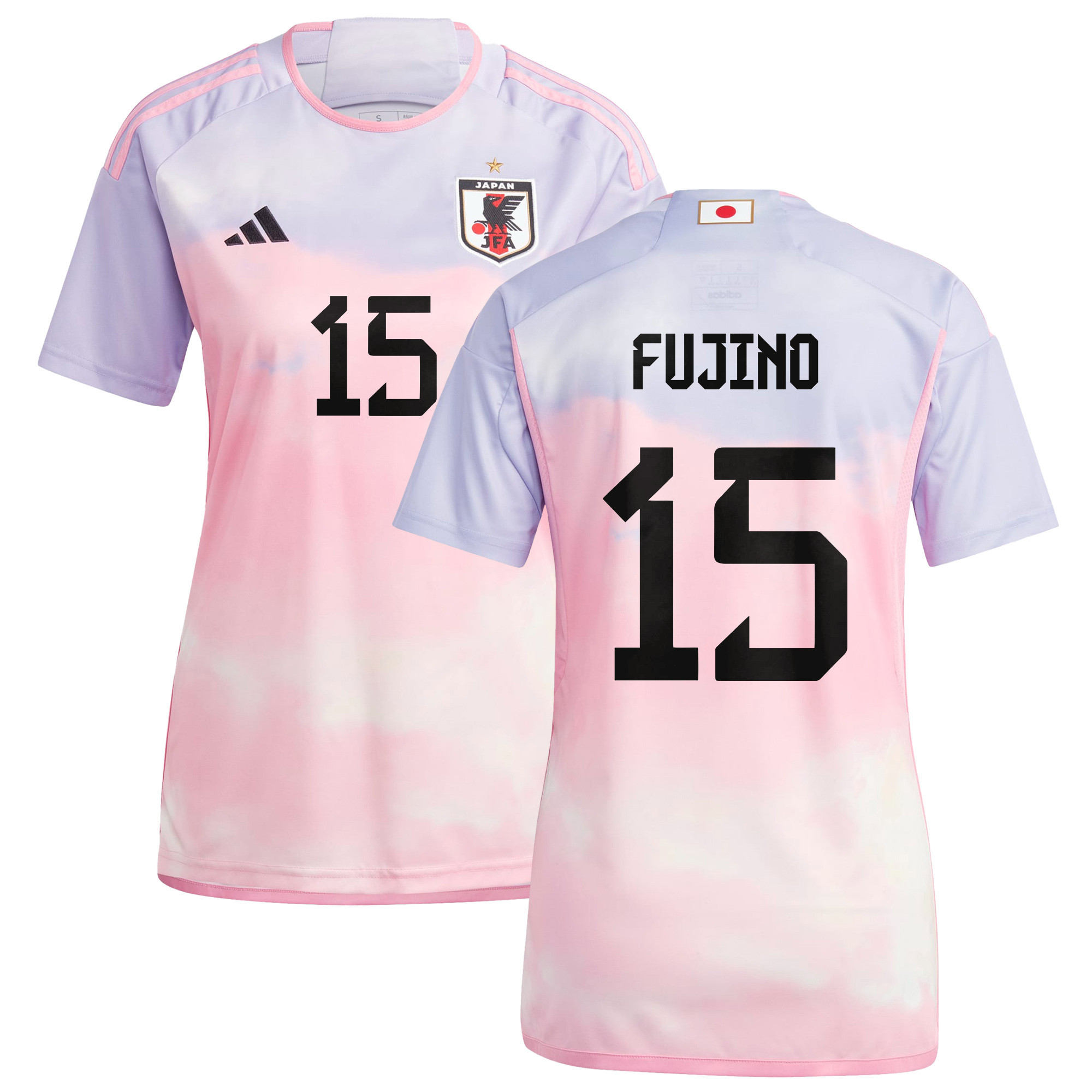 Aoba Fujino 15 Japan Women's National Team 2023-24 World Cup Away Women Jersey