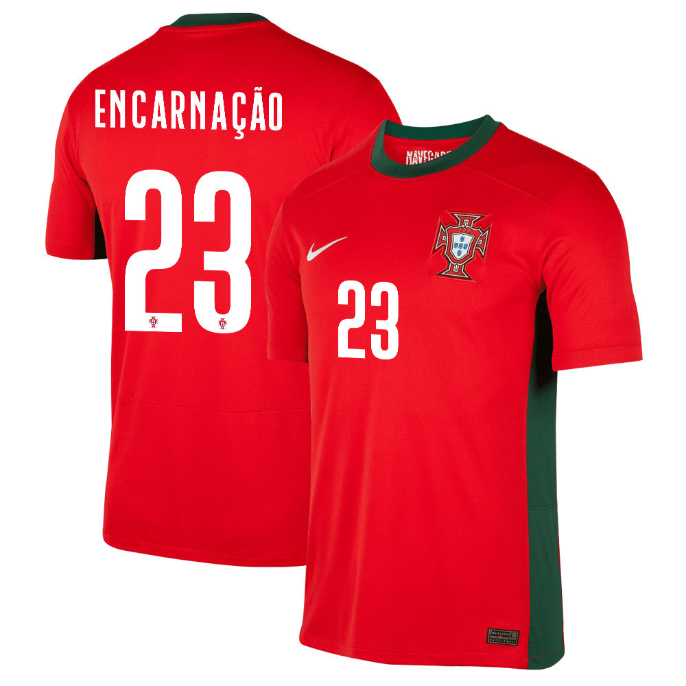 Telma Encarnao 23 Portugal Women's National Team 2023-24 World Cup Home Men Jersey
