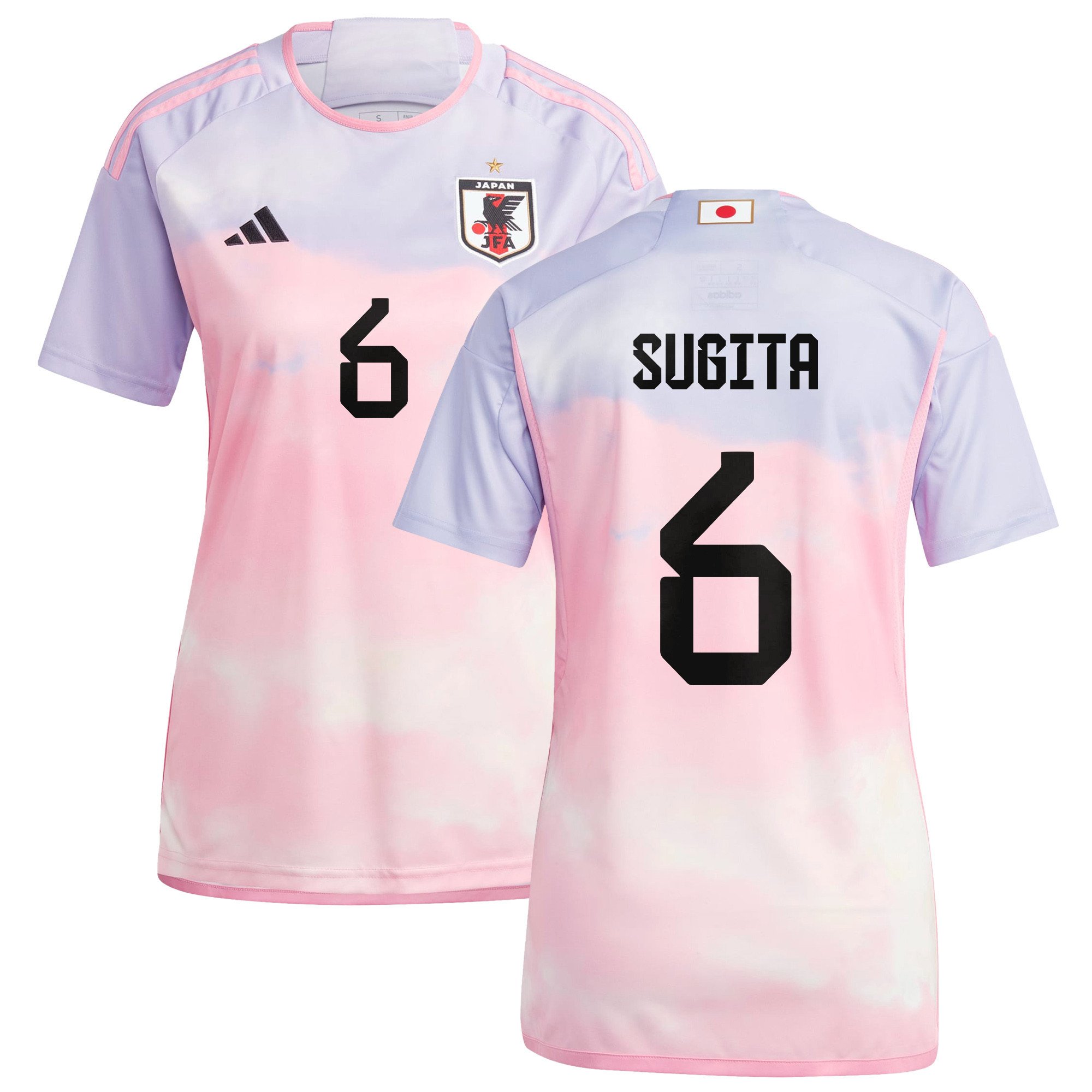 Hina Sugita 6 Japan Women's National Team 2023-24 World Cup Away Women Jersey