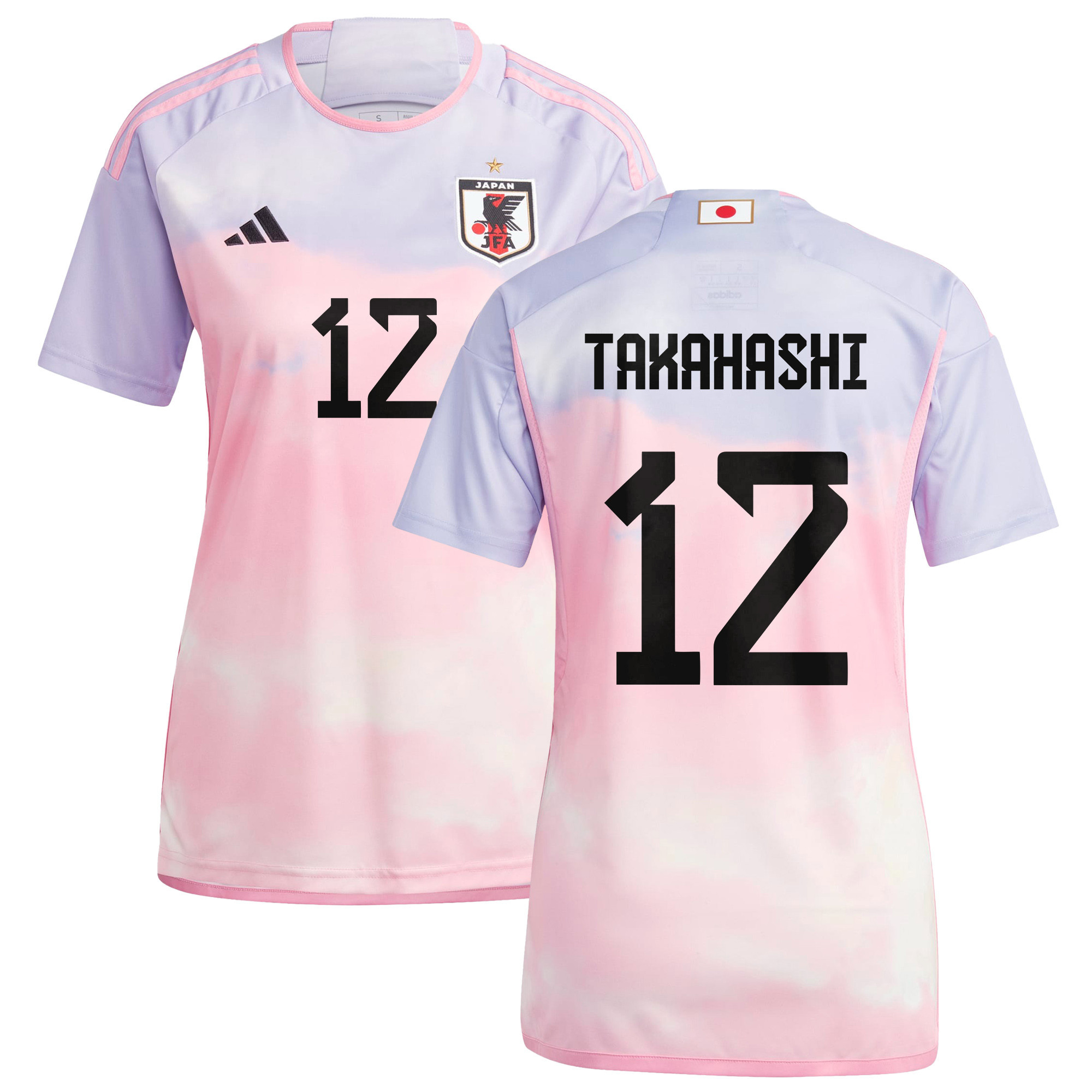 Hana Takahashi 12 Japan Women's National Team 2023-24 World Cup Away Women Jersey