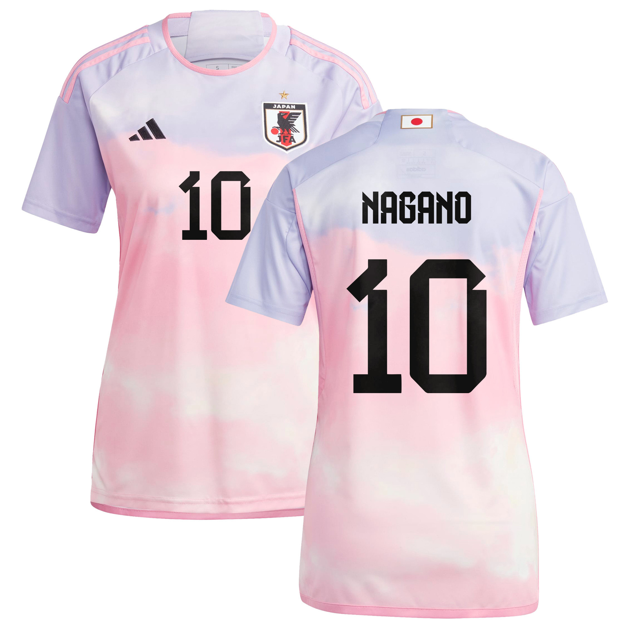 Fuka Nagano 10 Japan Women's National Team 2023-24 World Cup Away Women Jersey