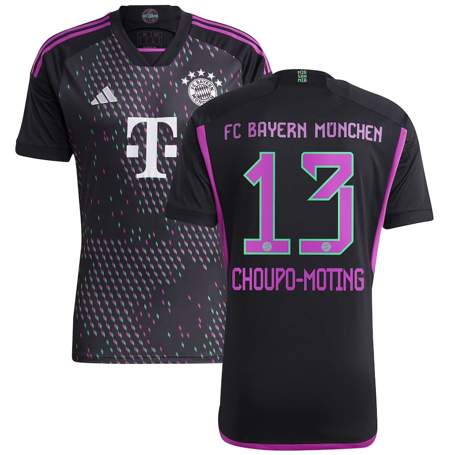 Choupo-Moting 13 Bayern Munich 2023/24 Away Men Jersey – Black