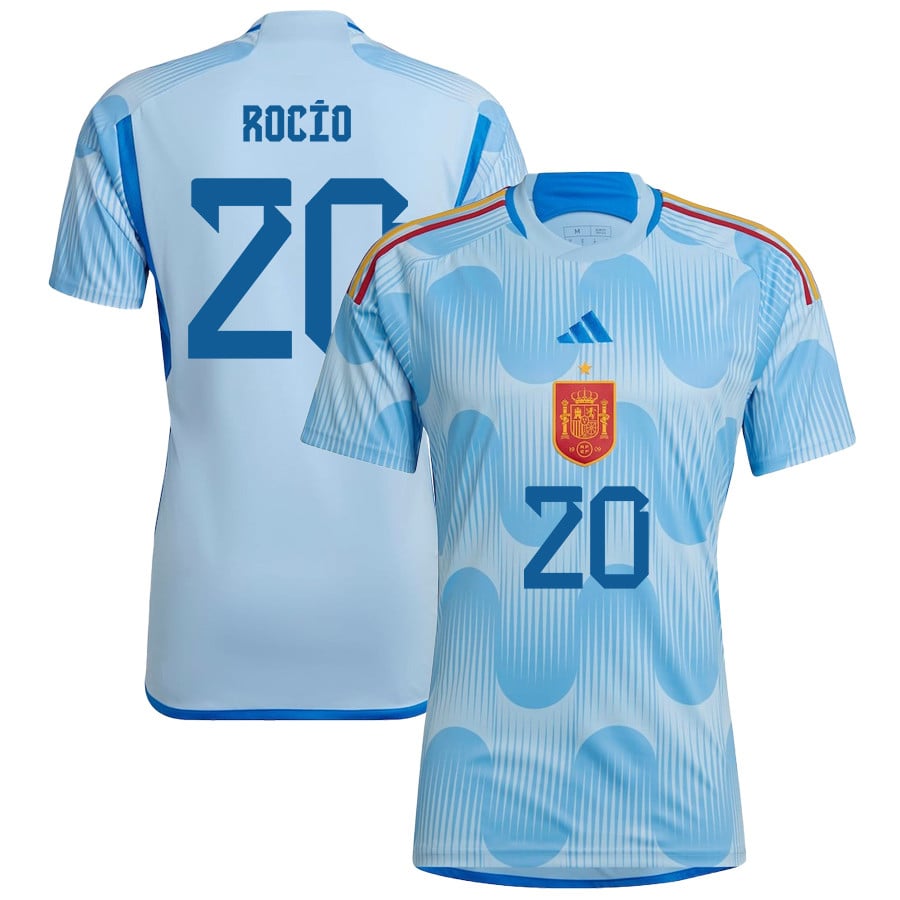 Roco Glvez 20 Spain 1 Star Women's National Team 2023-24 World Cup Away WOMEN Jersey