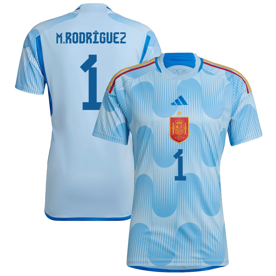 Misa Rodrguez 1 Spain 1 Star Women's National Team 2023-24 World Cup Away WOMEN Jersey